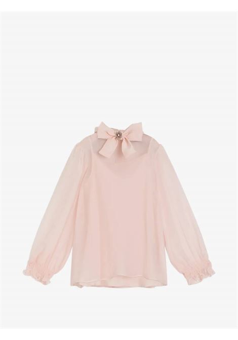 Camicia con applicazione DOLCE & GABBANA KIDS | L56S74 FU1ATF0658